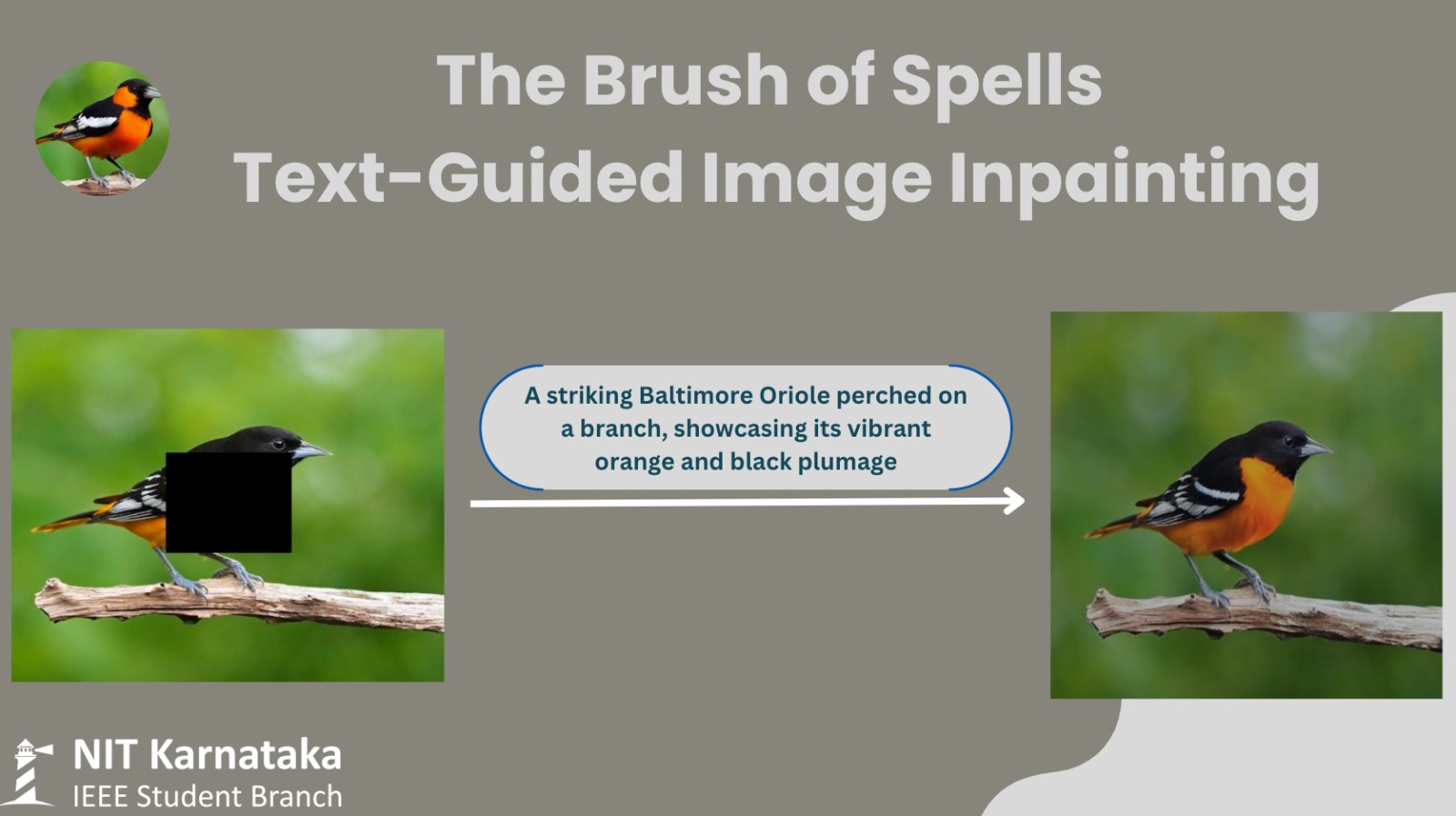 Thumbnail for Text Guided Image Inpainting